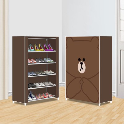 Zapatero Organizador De Tela 5 Niveles Armable HC-21 Osa Menor