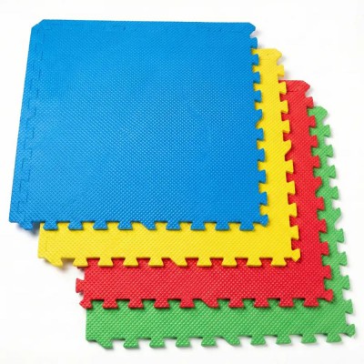 Pack 4 Unidad Piso Puzzle Alfombra Goma Eva Antigolpe 60x60 819-3